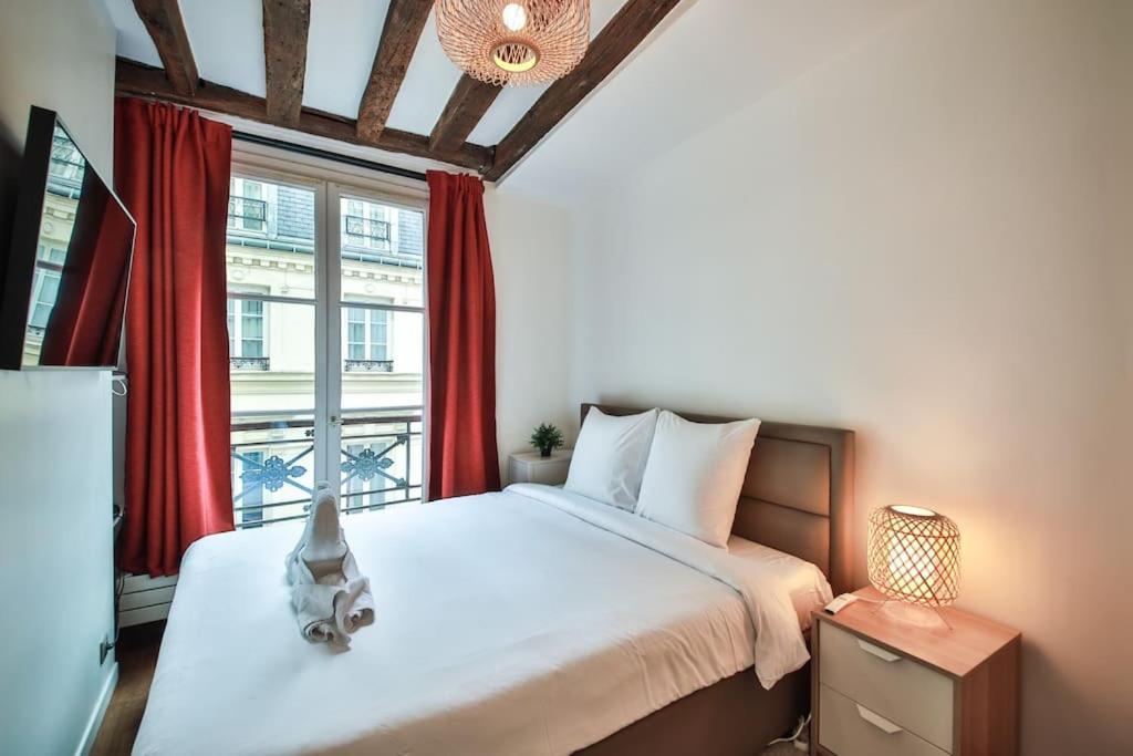 Typical Parisian Duplex#4Pers#Le Marais Apartment Ngoại thất bức ảnh